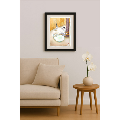 Harumi Imahase 43x30cm Orijinal Karikatür BOD00207