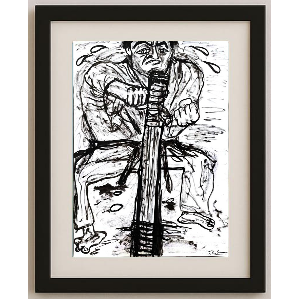 Susumuo 43x30cm Orijinal Karikatür BOD00221