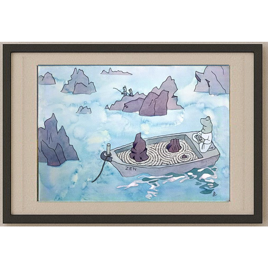 Hashi Yoshihisa 43x30cm Orijinal Karikatür BOD00223