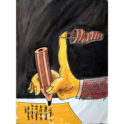 Ignjat Gatalo 43x30cm Original Cartoon BOD00227