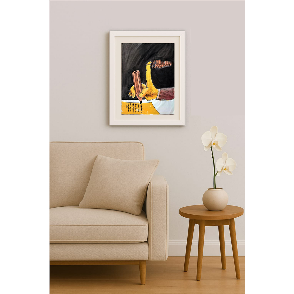 Ignjat Gatalo 43x30cm Original Cartoon BOD00227