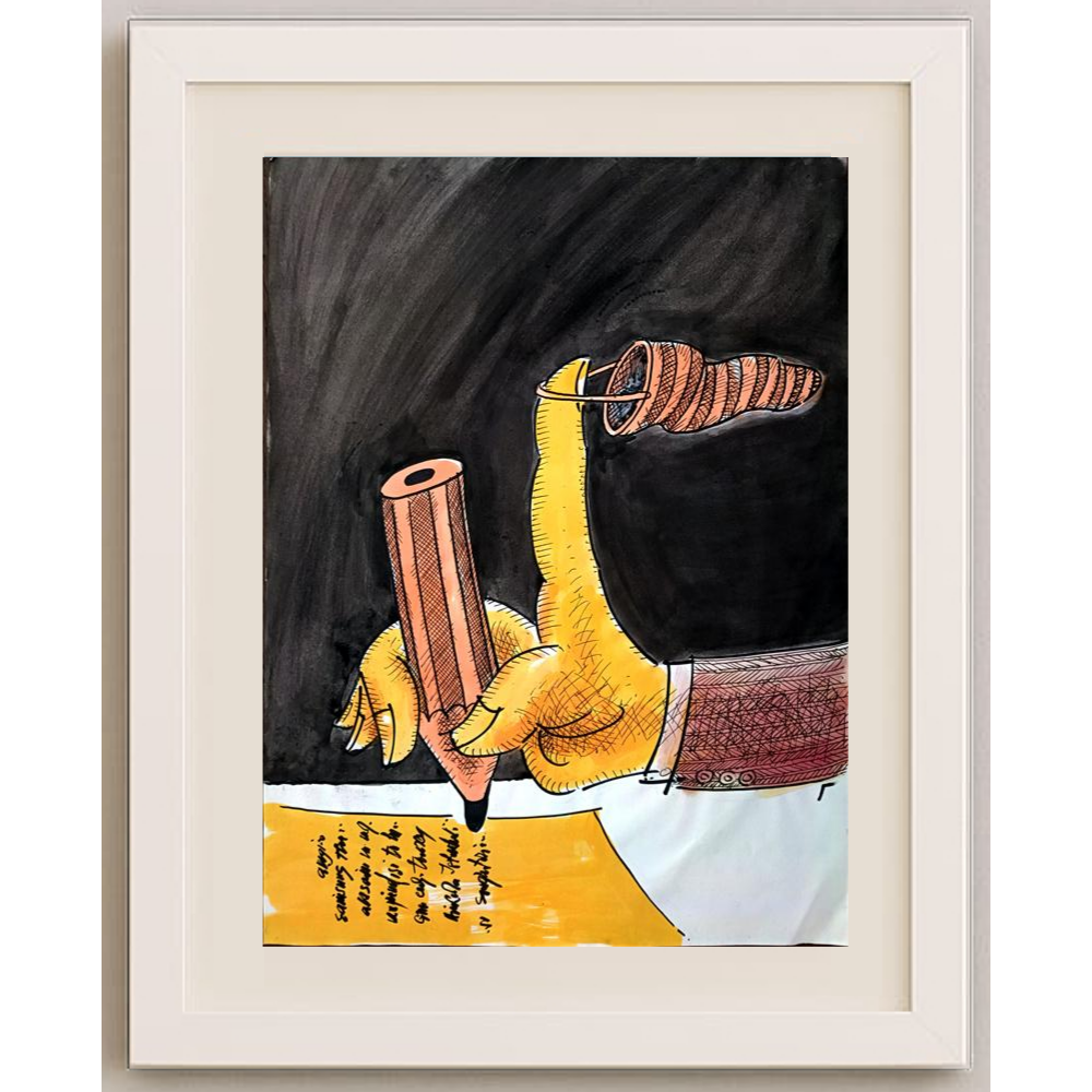 Ignjat Gatalo 43x30cm Original Cartoon BOD00227