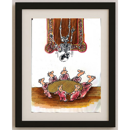 Ignjat Gatalo 43x30cm Orijinal Karikatür BOD00228
