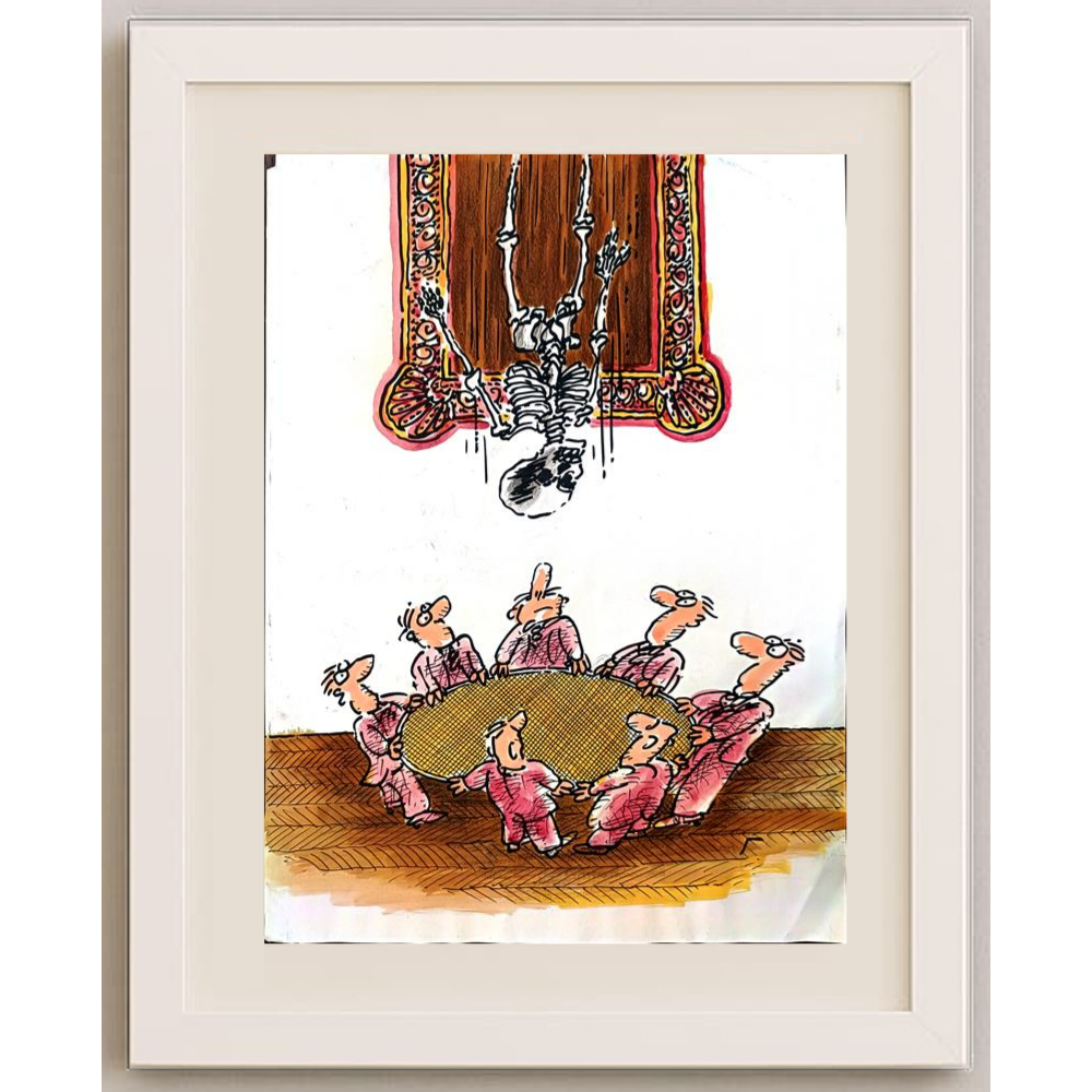 Ignjat Gatalo 43x30cm Orijinal Karikatür BOD00228