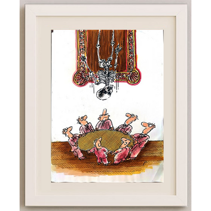 Ignjat Gatalo 43x30cm Orijinal Karikatür BOD00228