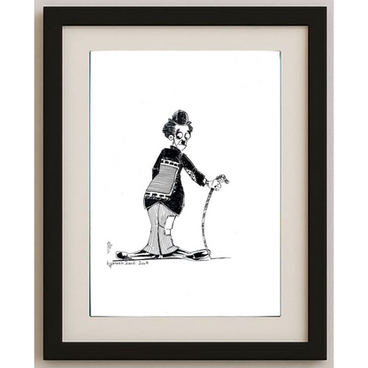 Kiyarash Zandi 36x26cm Orijinal Karikatür BOD00255