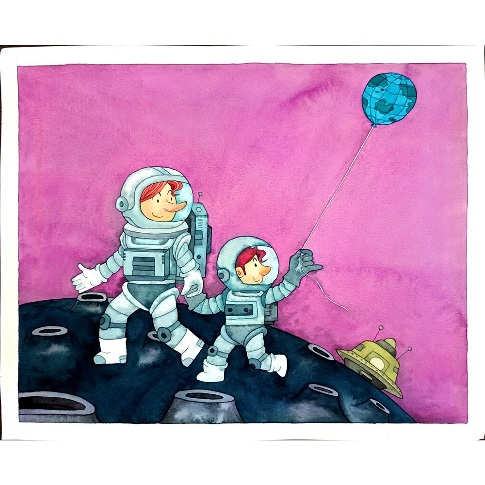 Young Sikoh 33x26cm Orijinal Karikatür BOD00257