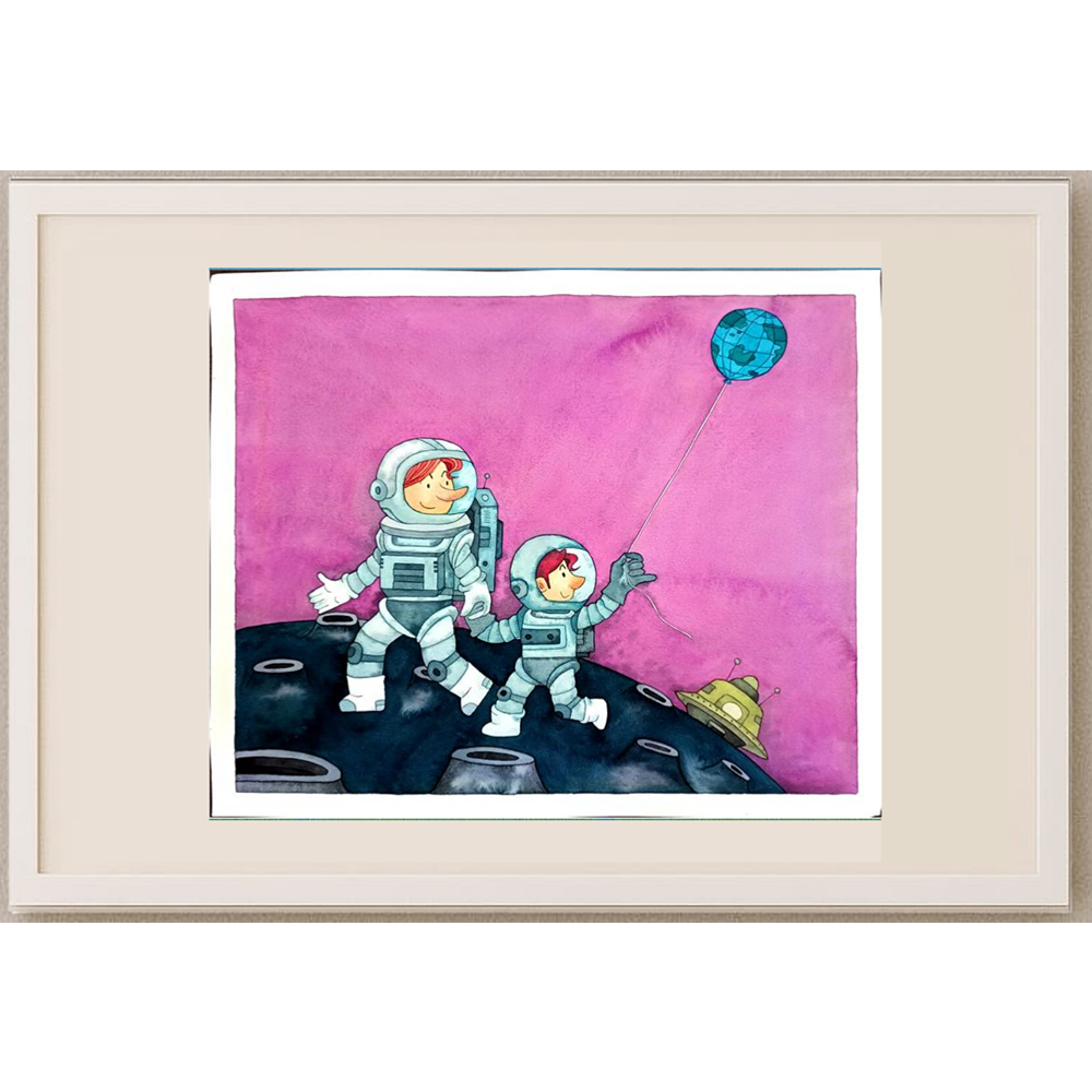 Young Sikoh 33x26cm Orijinal Karikatür BOD00257
