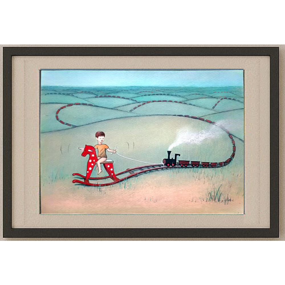 Jerzy Gkuszek 29x21cm Orijinal Karikatür BOD00268