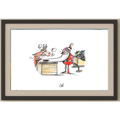 Novakov Goran 29x21cm Orijinal Karikatür BOD00280