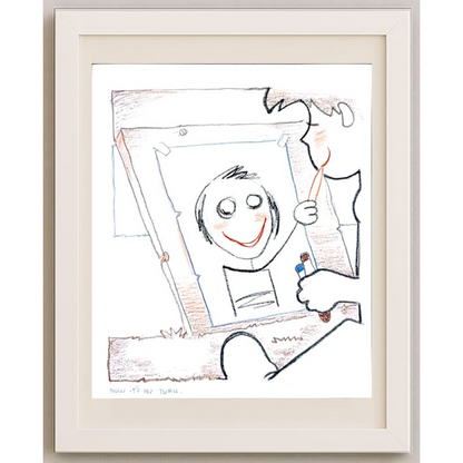 Terry Wilson 25x21cm Orijinal Karikatür BOD00284