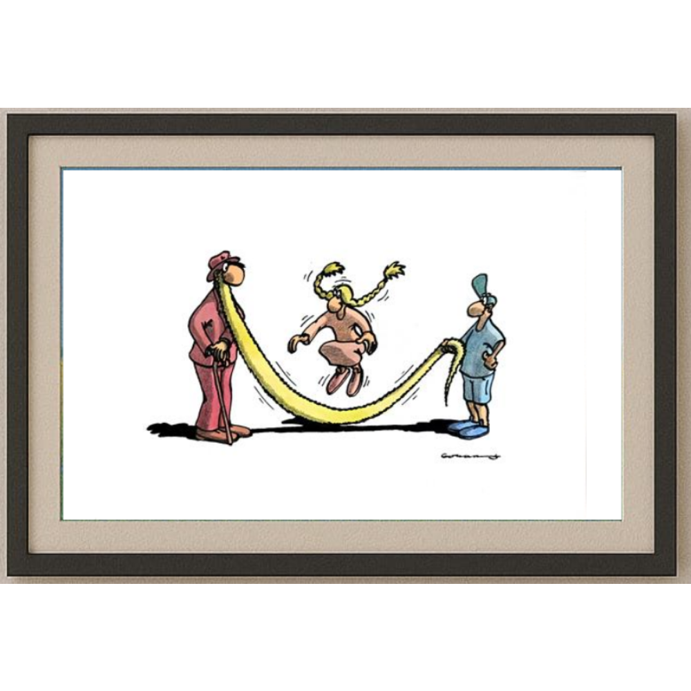 Goran Milenkovic 29x21cm Orijinal Karikatür BOD00285