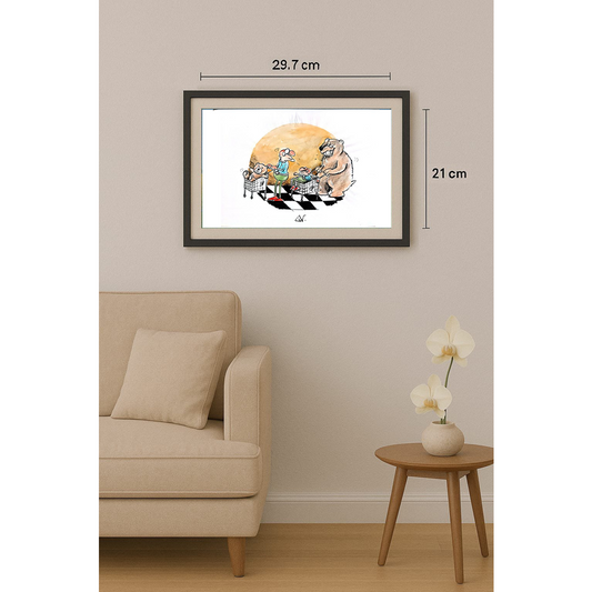 Novakov Goran 29x21cm Original Cartoon BOD00301