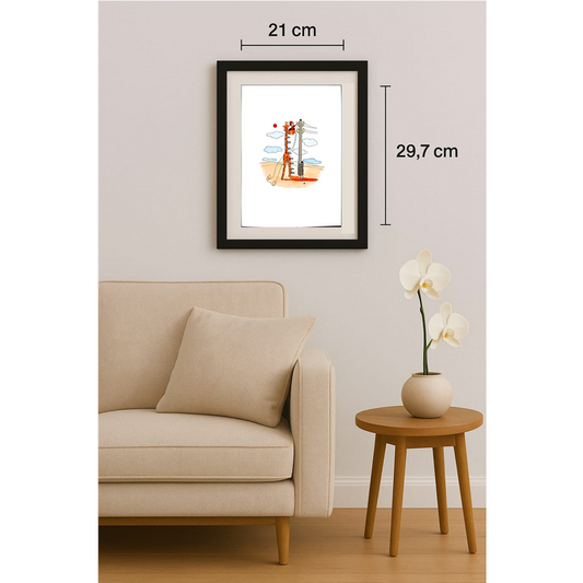 Alexei Talimonov 29x21cm Original Cartoon BOD00304