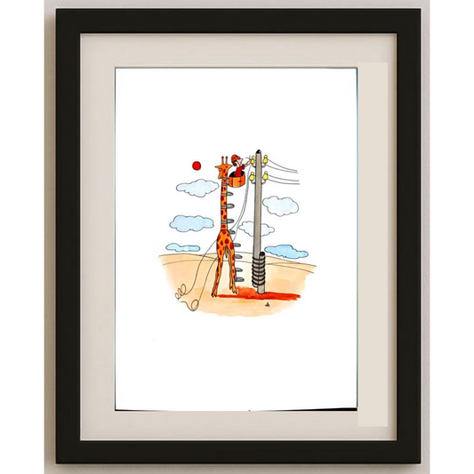 Alexei Talimonov 29x21cm Original Cartoon BOD00304