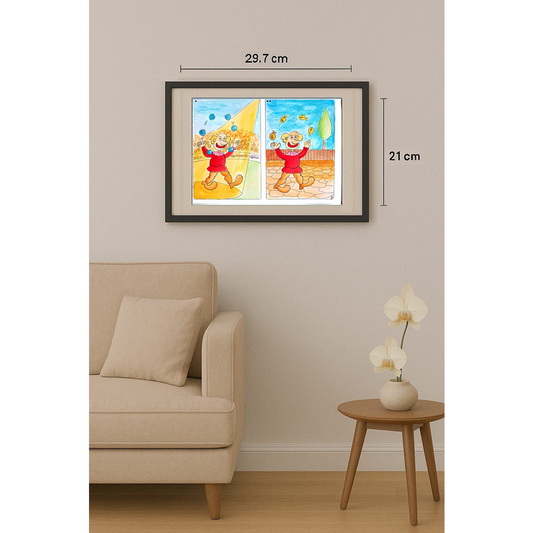 Hosnieh Akbari Kamran Var 29x21cm Original Cartoon BOD00310