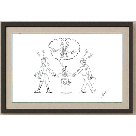 Işılay Özalp 29x21cm Original Cartoon BOD00320