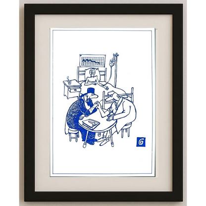 Untitled 15x10cm Original Cartoon BOD00321