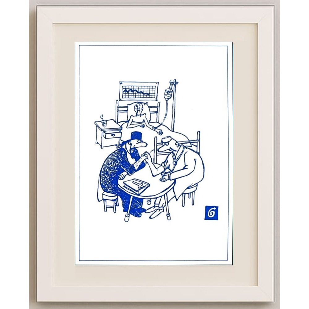 Untitled 15x10cm Original Cartoon BOD00321