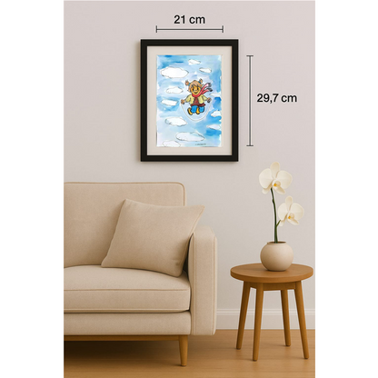 Zlatko Krstevski 29x21cm Original Cartoon BOD00325