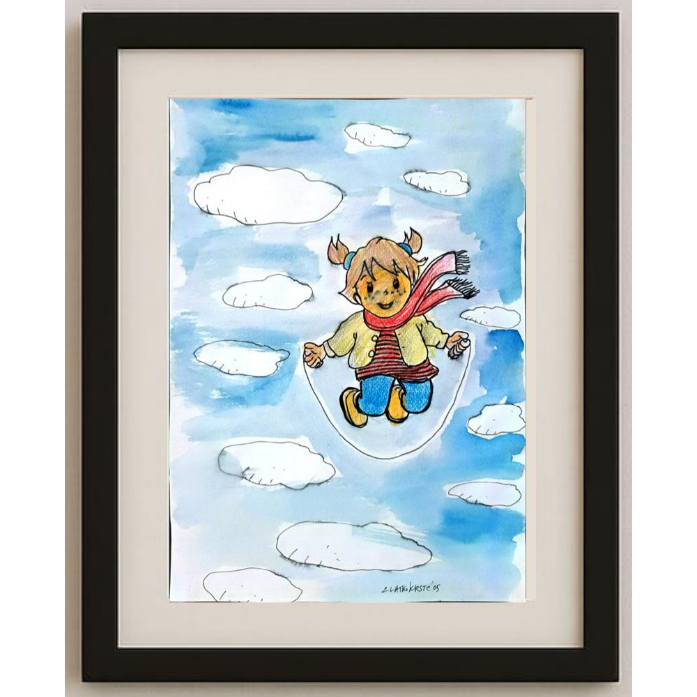 Zlatko Krstevski 29x21cm Original Cartoon BOD00325