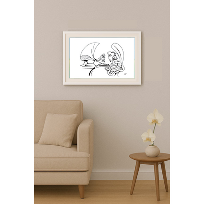 Morhaf Youssef 29x21cm Original Cartoon BOD00326
