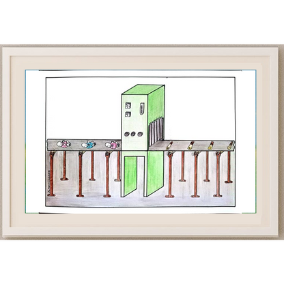 Dragan Milunovic 29x21cm Orijinal Karikatür BOD00327