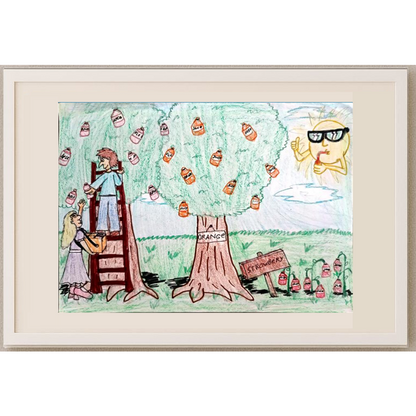 Jovana Sretenovic 29x21cm Orijinal Karikatür BOD00346