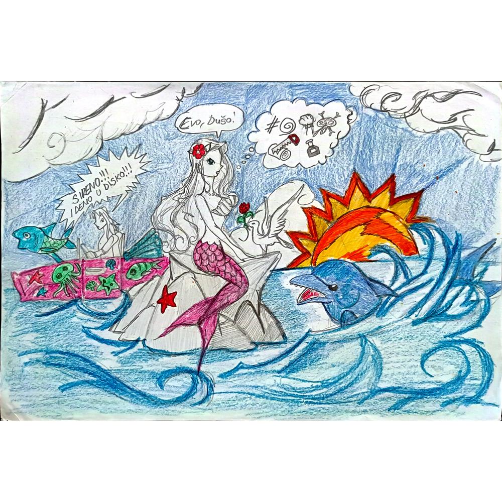 Lazar Lapac 29x21cm Orijinal Karikatür BOD00347