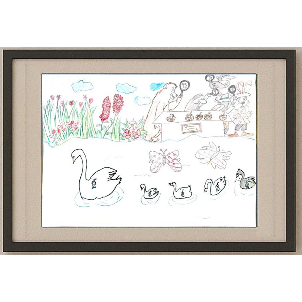 Dawijela Andric 29x21cm Original Cartoon BOD00349