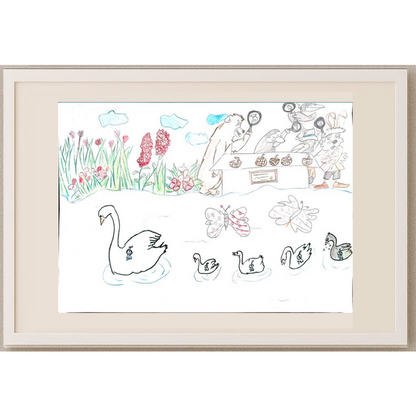 Dawijela Andric 29x21cm Original Cartoon BOD00349