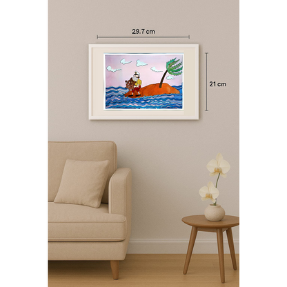 Marzeyah Rezaei 29x21cm Orijinal Karikatür BOD00378
