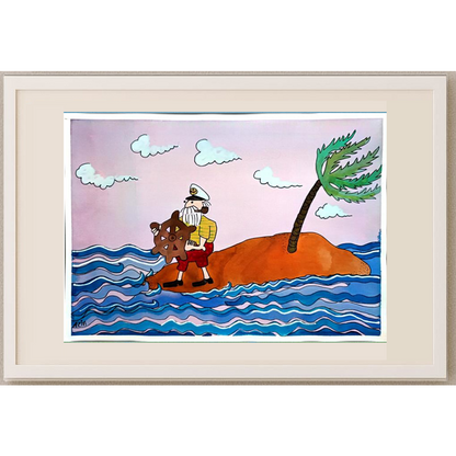 Marzeyah Rezaei 29x21cm Orijinal Karikatür BOD00378