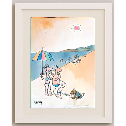 Ye Ting 29x21cm Orijinal Karikatür BOD00382