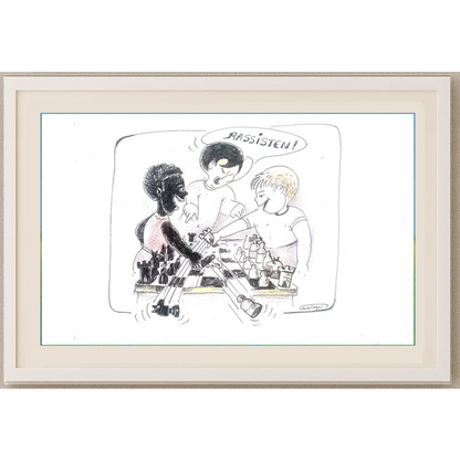 Wolfgang Schlegel 29x21cm Original Cartoon BOD00388
