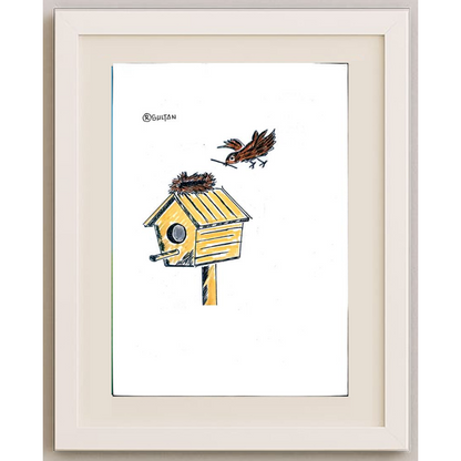 Reshad Sultanovic 29x21cm Orijinal Karikatür BOD00395