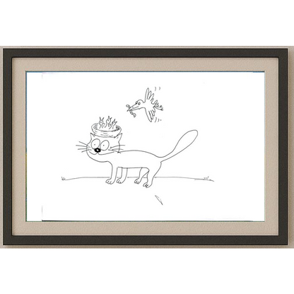 karmanov Misha 29x21cm Orijinal Karikatür BOD00420