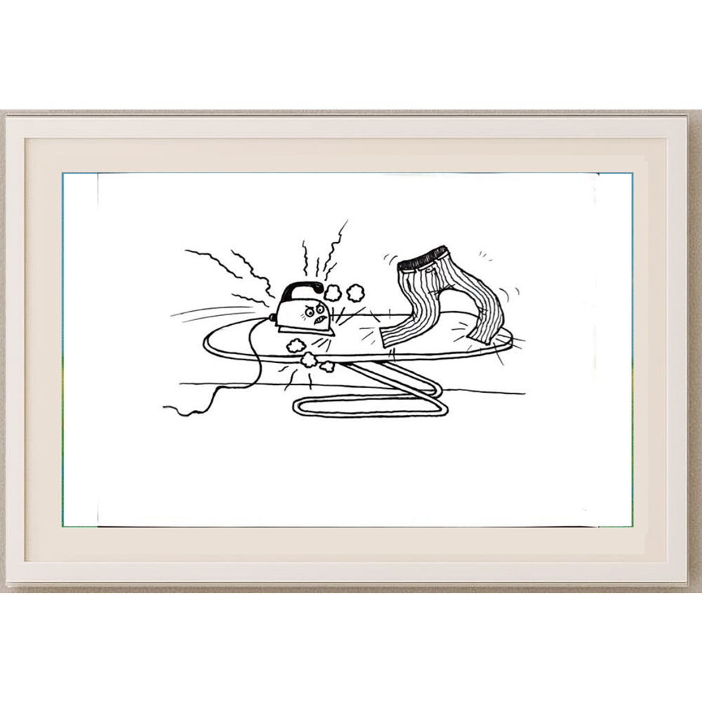 Shaihislamova Nelli 29x21cm Orijinal Karikatür BOD00421