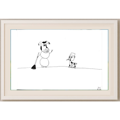 Mitkina Alena 29x21cm Orijinal Karikatür BOD00422