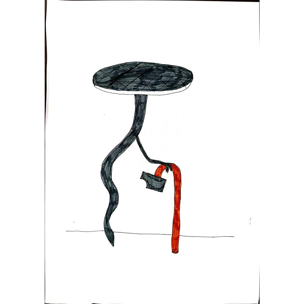 Mitkina Alena 29x21cm Orijinal Karikatür BOD00423