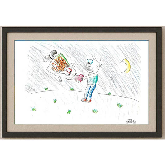 Siplotova Katya 29x21cm Orijinal Karikatür BOD00433