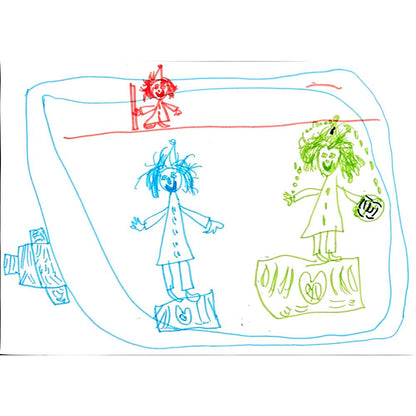 Yana Bayasitova 29x21cm Orijinal Karikatür BOD00434