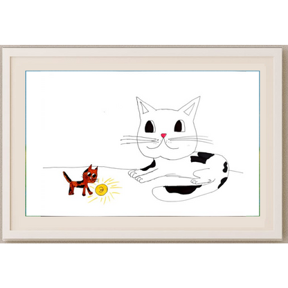 Mitkina Alena 29x21cm Orijinal Karikatür BOD00442
