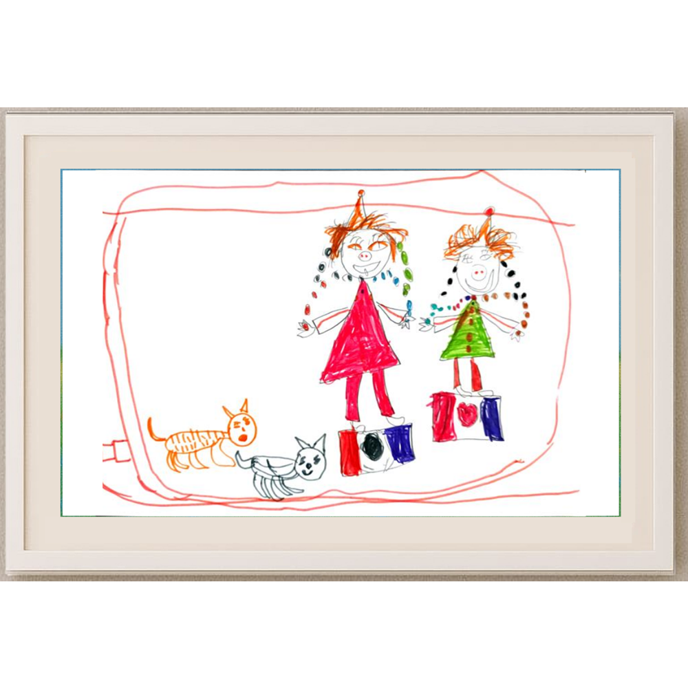 Yana Bayasitova 29x21cm Orijinal Karikatür BOD00443
