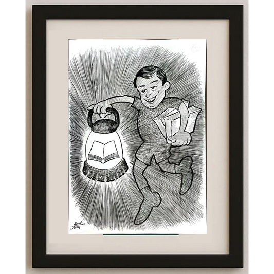 Yusuf Temiz 43x30cm Orijinal Karikatür BOD00448