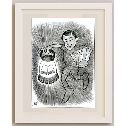 Yusuf Temiz 43x30cm Orijinal Karikatür BOD00448
