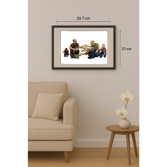 Ahmet Ümit 35x25cm Orijinal Karikatür BOD00451