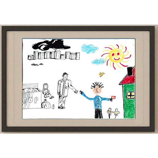 Cihan Çakmak 29x21cm Orijinal Karikatür BOD00456