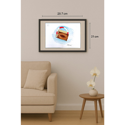 Zülküf Aba 29x21cm Orijinal Karikatür BOD00458