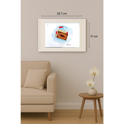Zülküf Aba 29x21cm Orijinal Karikatür BOD00458